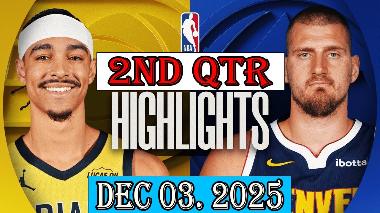 Indiana Pacers vs Denver Nuggets 2nd Qtr Dec 03.2025 Highlights | NBA hightlight