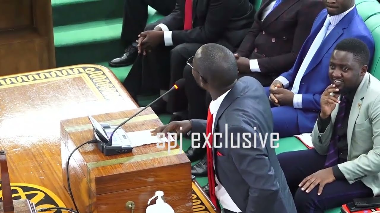 Nalukoola makes an musing maiden speech on the floor of parliament-Stop calling my ministers shadow