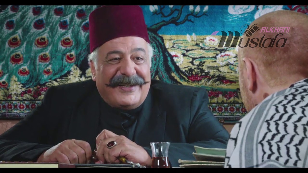 أبو ظافر للنمس : العمى شو انك سلبة 😂 والنمس يطلب ان يكون ايدو اليمين ، باب الحارة 7 مصطفى الخاني