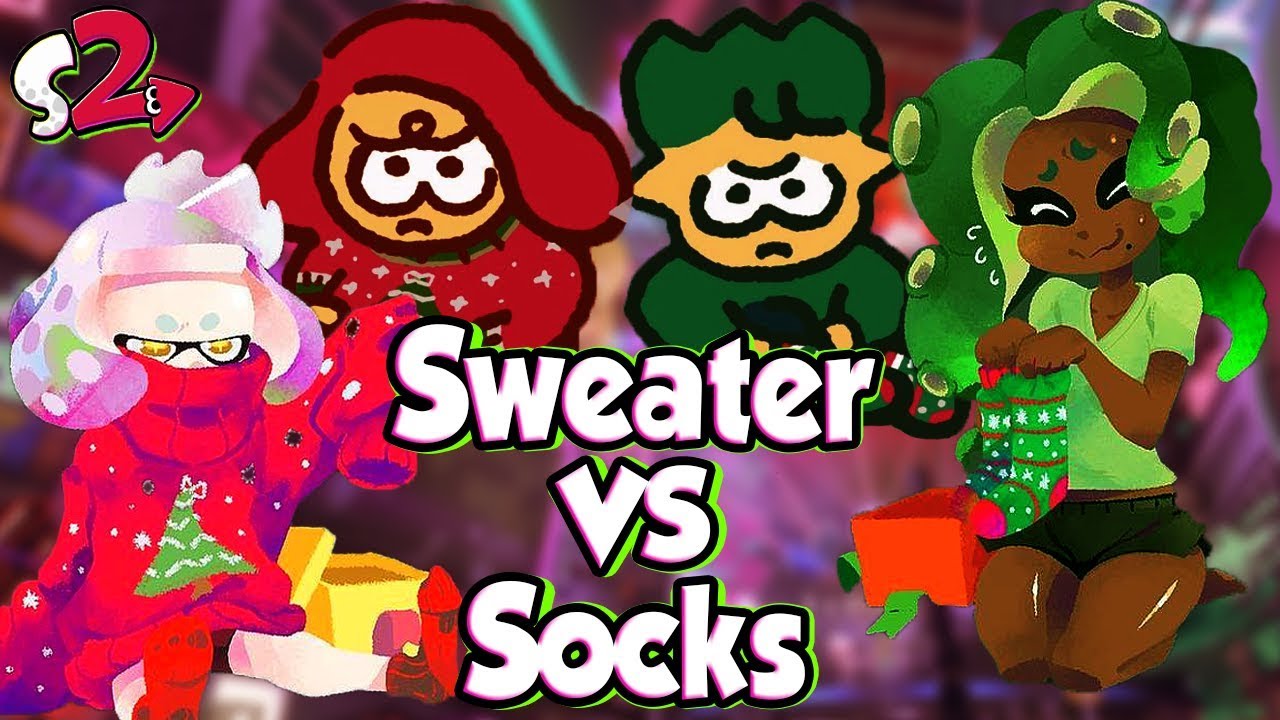 ABM: Splatoon 2 Splatfest Sweater Vs Socks Gameplay Match !! HD
