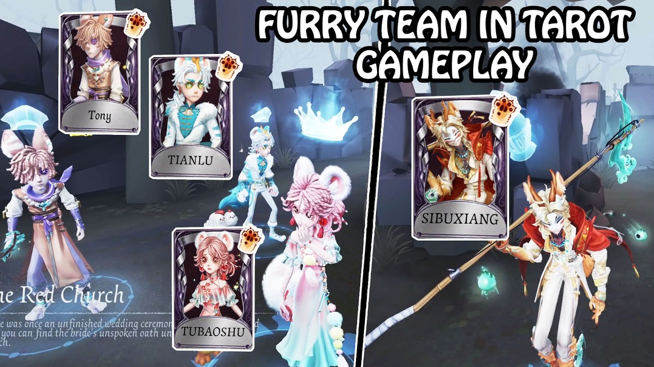 Full Fabulous Beasts Crossover Team in Tarot - #identityv