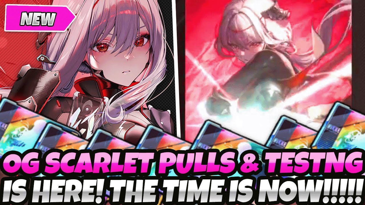 *LIVE NOW* NEW YEAR SCARLET SUMMONS & EARLY TESTNG!* + FIRST LOOK & REVIEW (Nikke Goddess of Victory
