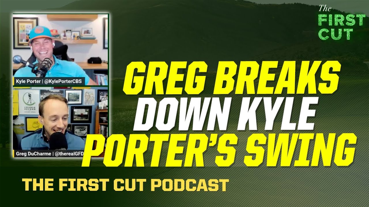 Greg DuCharme Gives Kyle Porter a Swing Lesson | The First Cut Podcast
