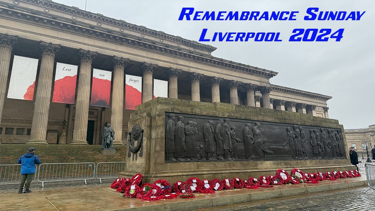 Remembrance Sunday Service, Liverpool 2024 - Full Service