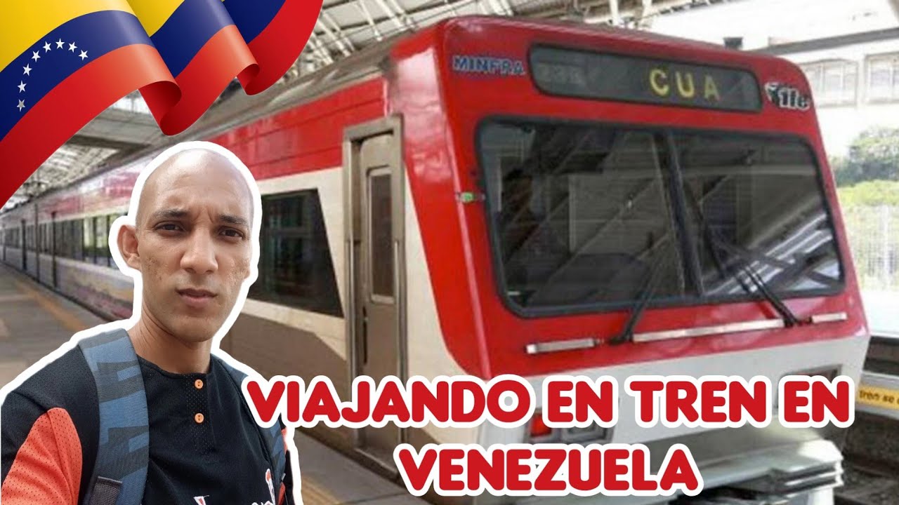 Cómo es Viajar en Tren en Venezuela. ¡No podrás creer lo que ví!