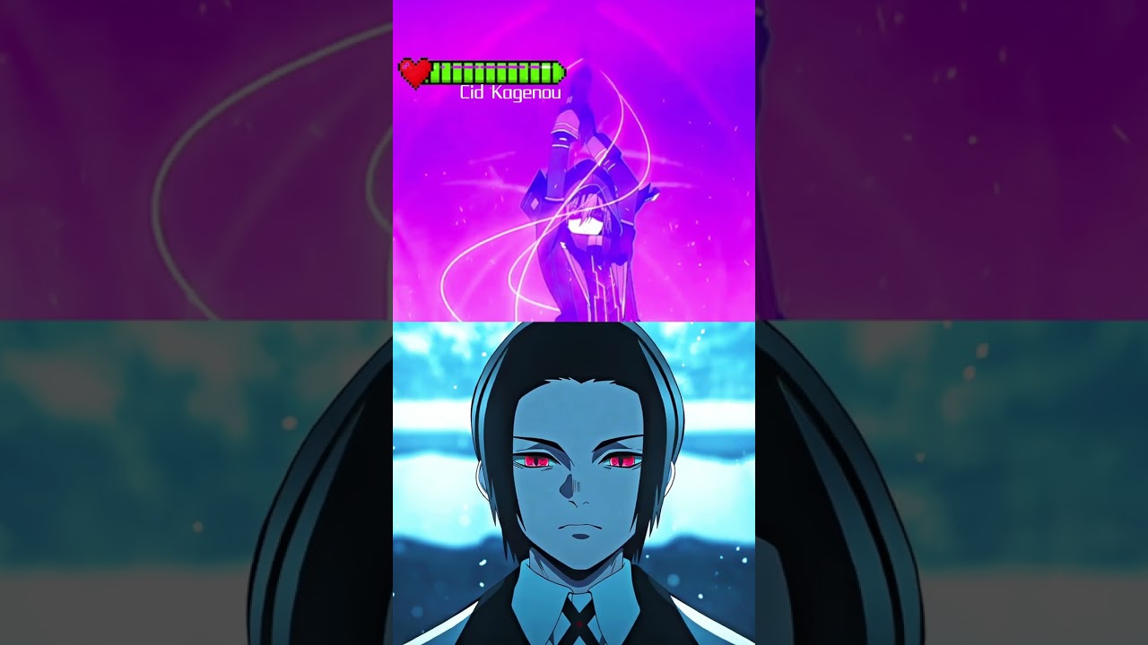 Cid Kageno vs Anime