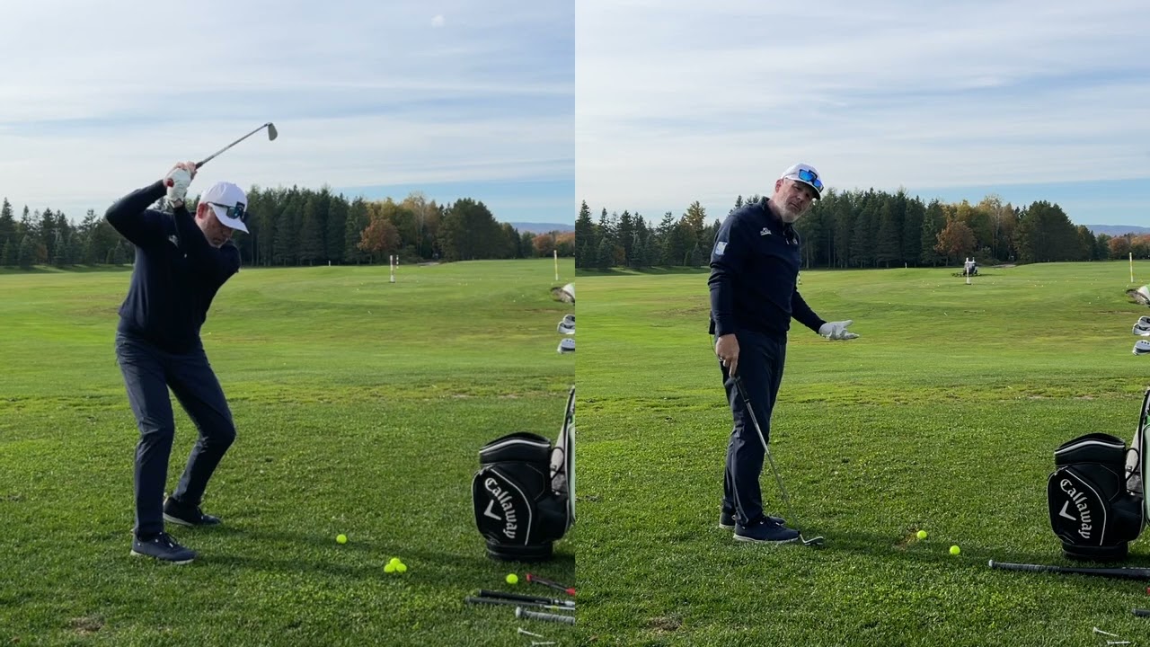 BACKSWING VERTICAL PAS OVER THE TOP??