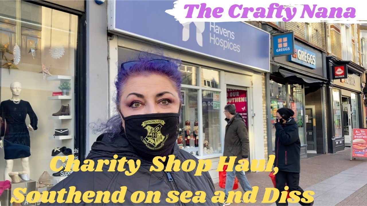 Southend on Sea and Diss. Fabulous Charity Shop Haul and Try On