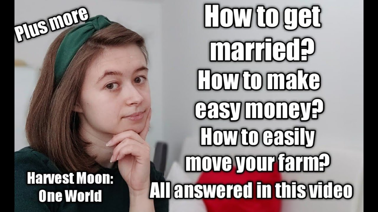 Tips & Tricks for Harvest Moon One World | How to Get Married and More