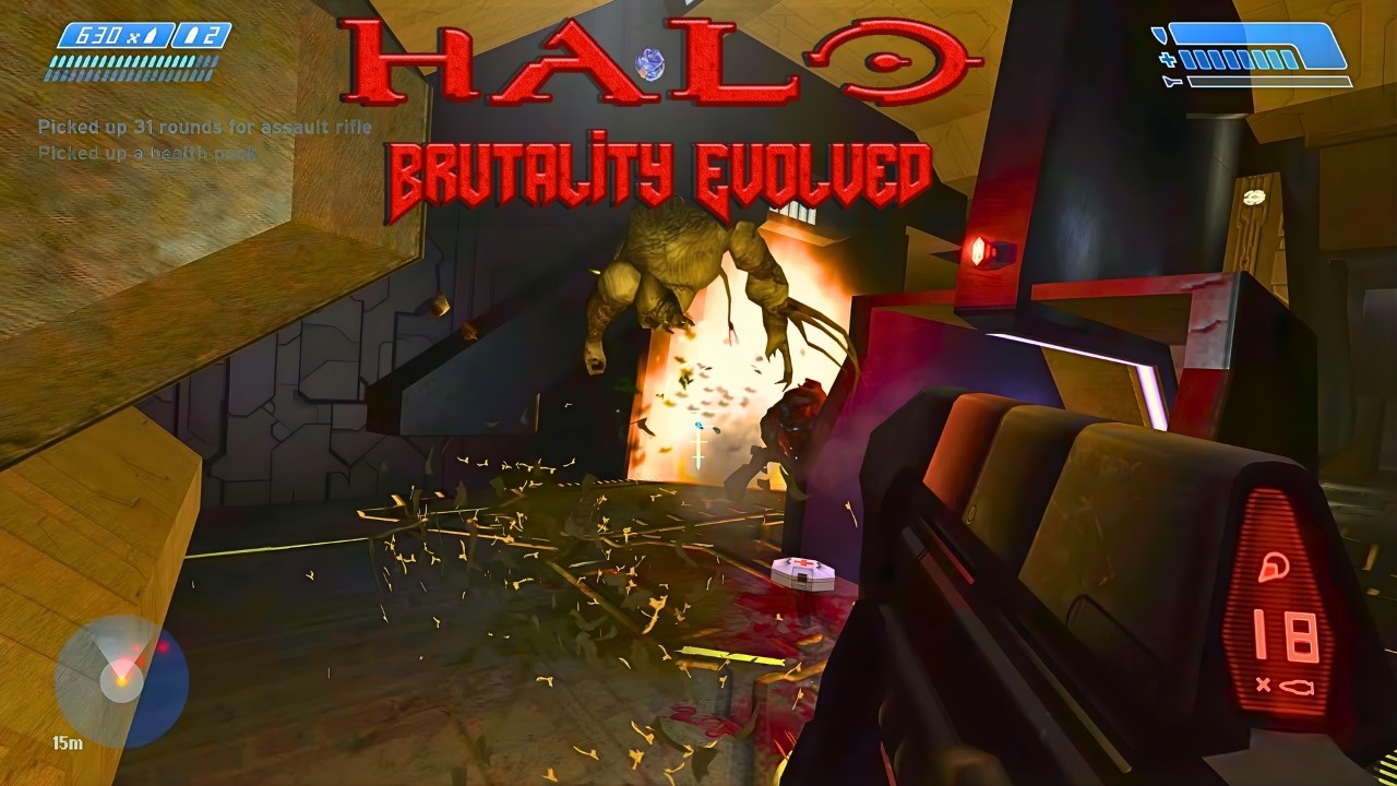 You Are Not Ready For How Brutal This Mod Is... | Halo: Brutality Evolved Mod