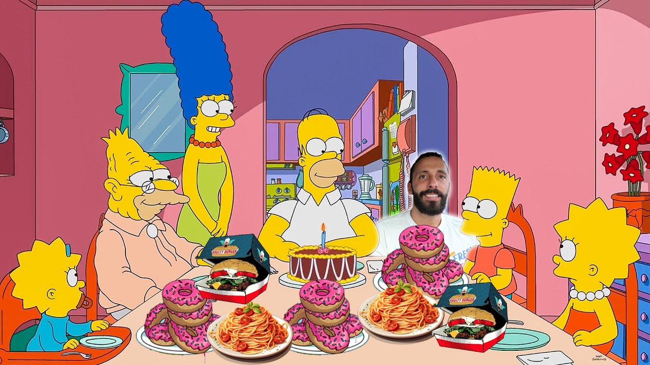 I Ate The Simpsons FAVORITE FOOD!
