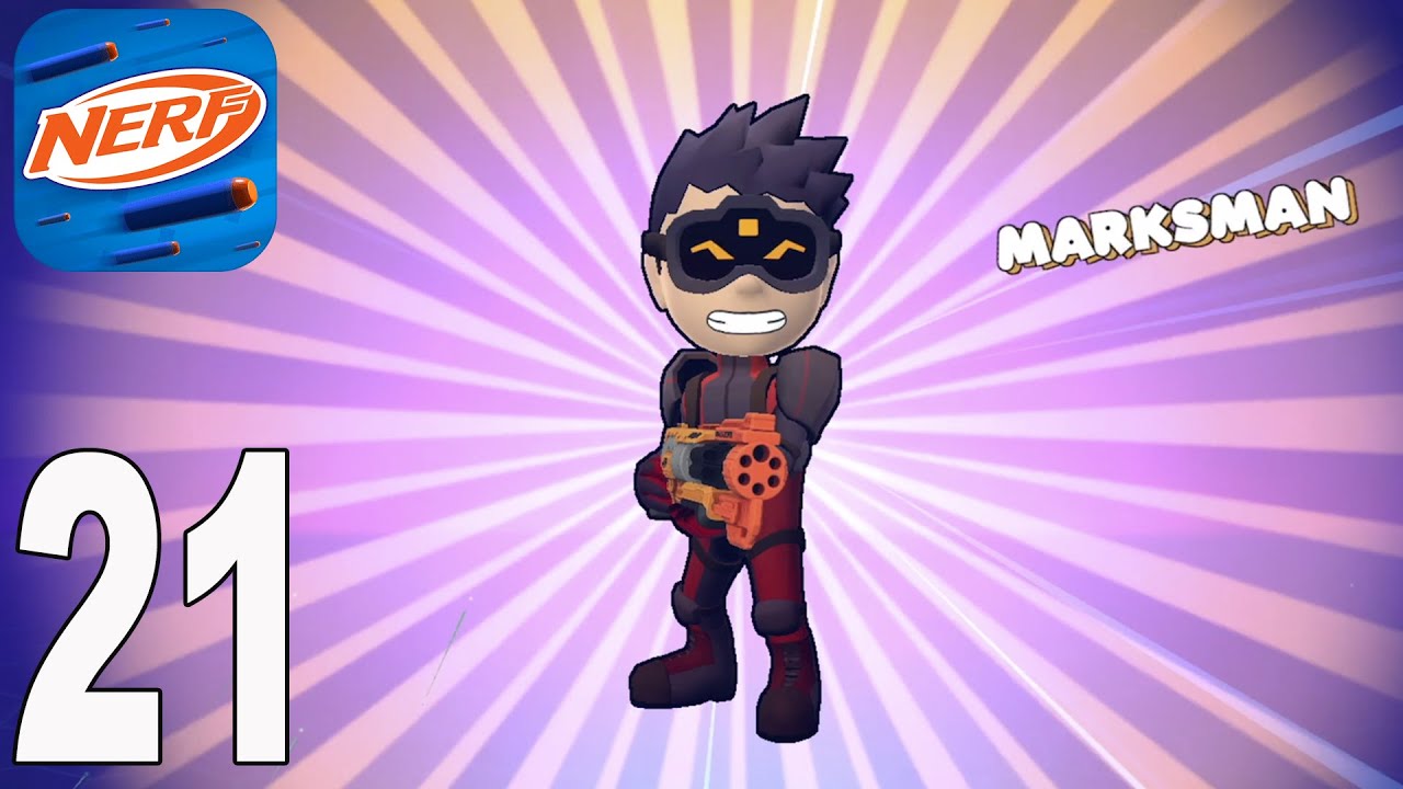 NERF: Superblast - Gameplay Walkthrough Part 21 - Marksman🔥(iOS,Android)