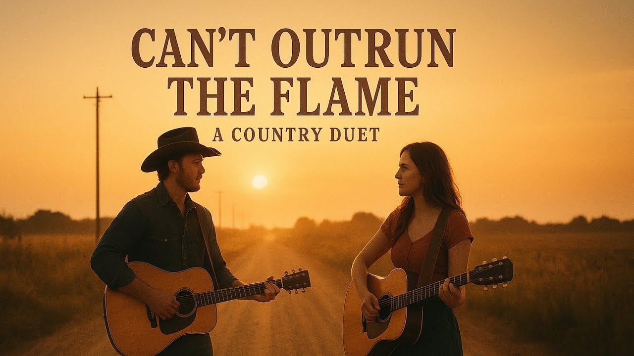 💔 Country Duet – “Can’t Outrun the Flame” (90s-Style Original Song)