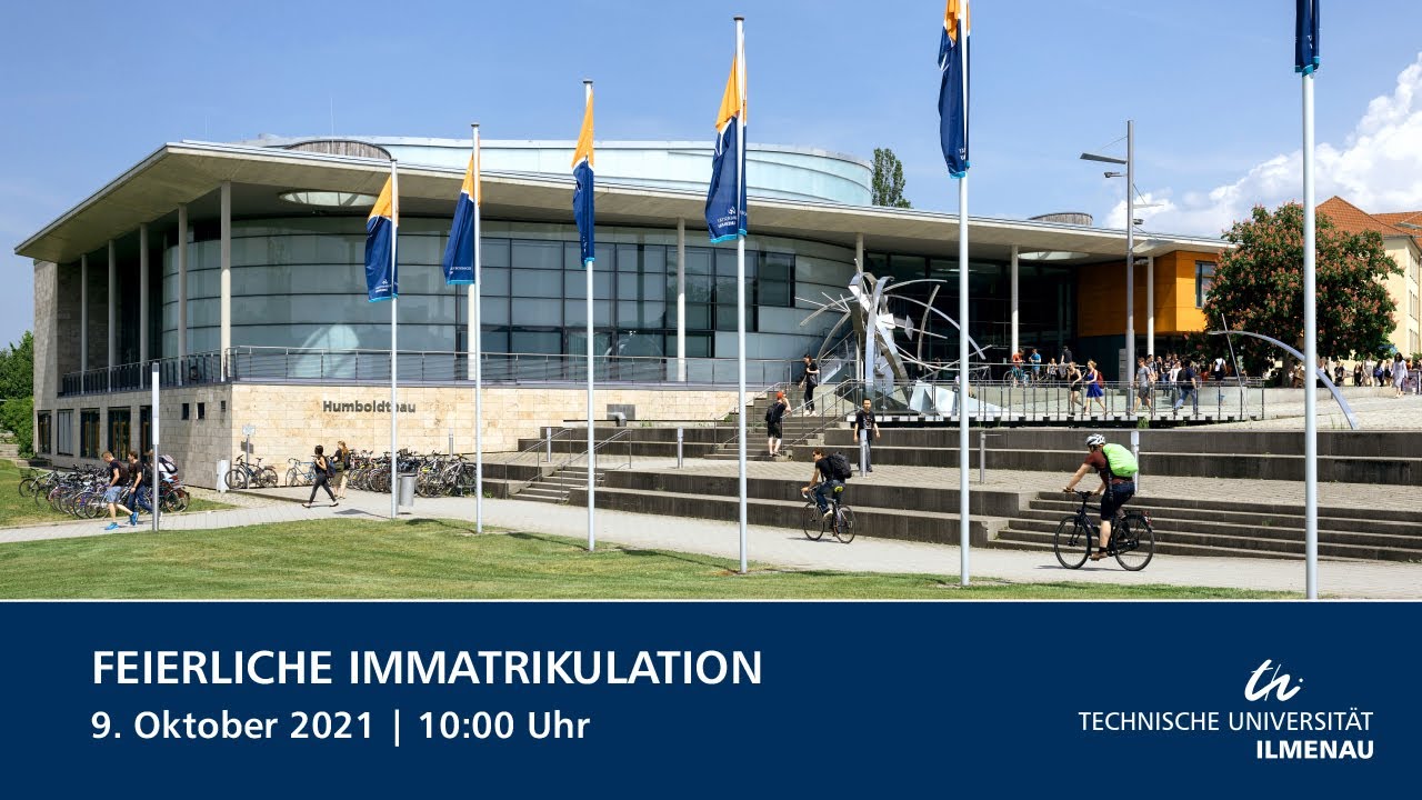 Feierliche Immatrikulation | 9. Oktober 2021 | 10:00 Uhr  | Audimax