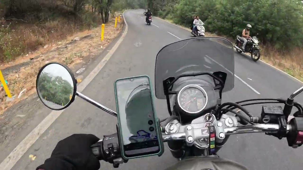 Google map issue while riding Lonavla to Mumbai #viralreels ##gearupjourney #monolog #cricket 
