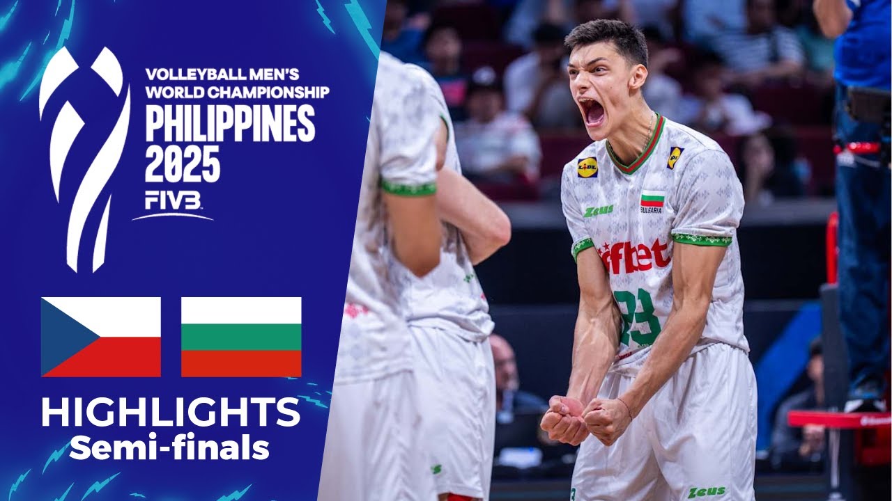 🇨🇿 CZECHIA vs 🇧🇬 BULGARIA | Highlights | Men’s Volleyball World Championship 2025 🏐🔥 [HD] [4K]