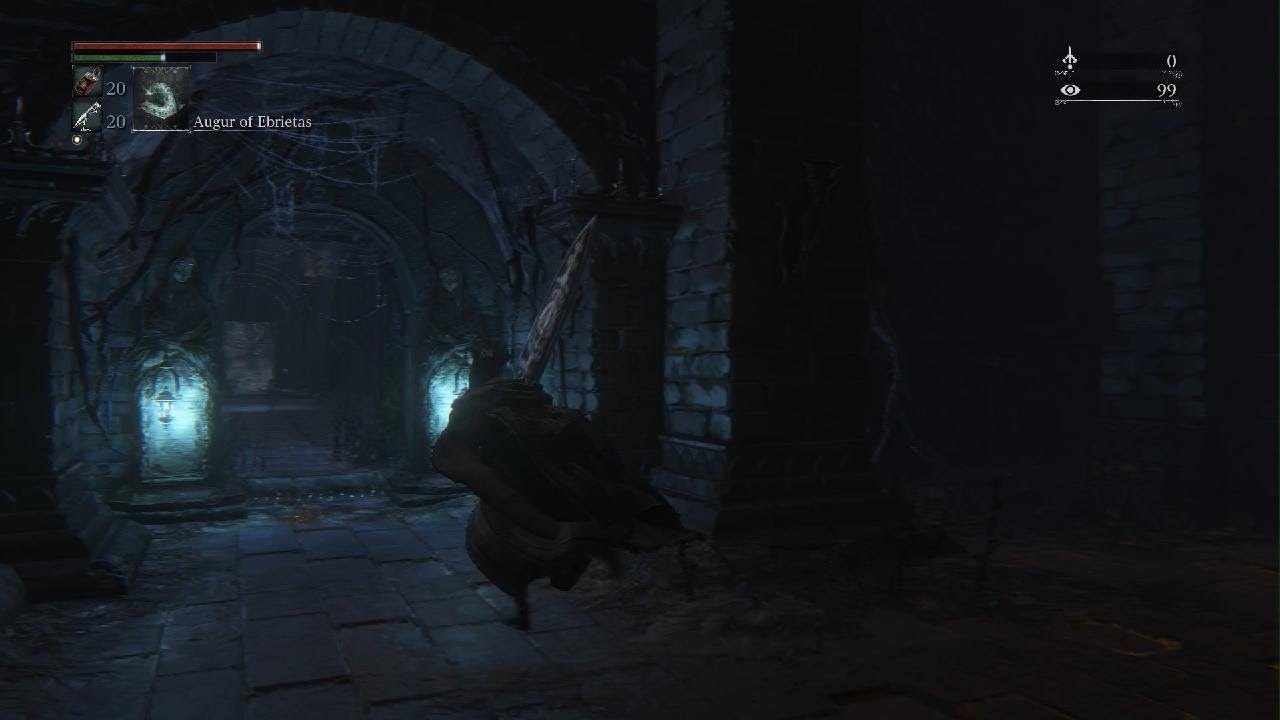 Pthumerian Descendant (Pthumerian Labyrinth Lv1): Bloodborne
