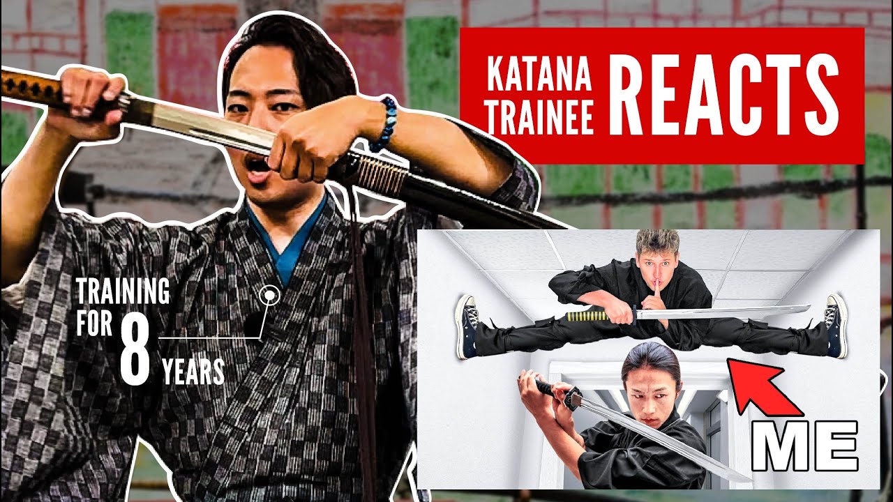 I Would NEVER Do That | Katana Trainee Reacts to I Tried Samurai Training with a REAL Samurai!