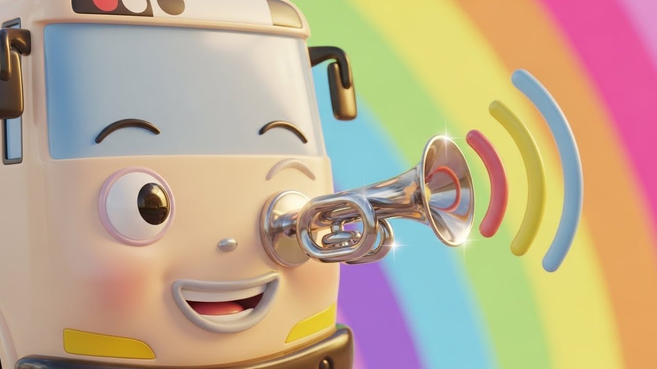 Счастливый автобус едет по Радужной дороге 🚌🌈✨ | Мультфильм для детей и весёлые приключения