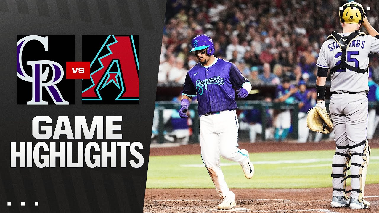 Rockies vs. D-backs Game Highlights (5/16/25) | MLB Highlights