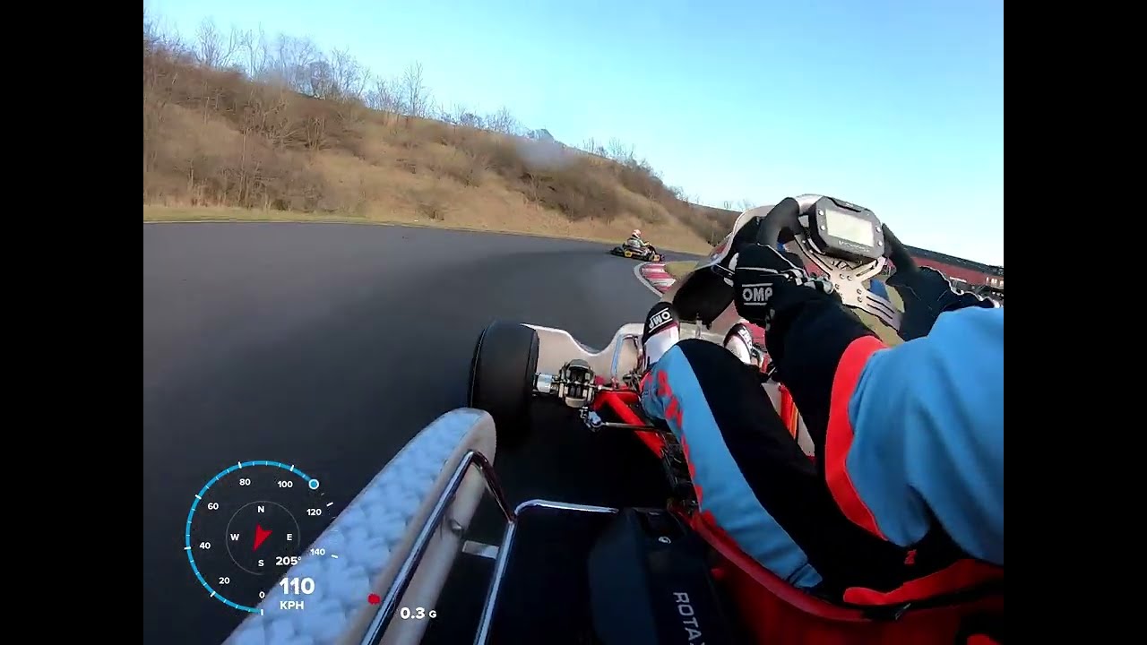 William Schumann, Exprit Kart with Rotax DD2, Fast Lap, Roskilde Racing Center, 05/03/2023