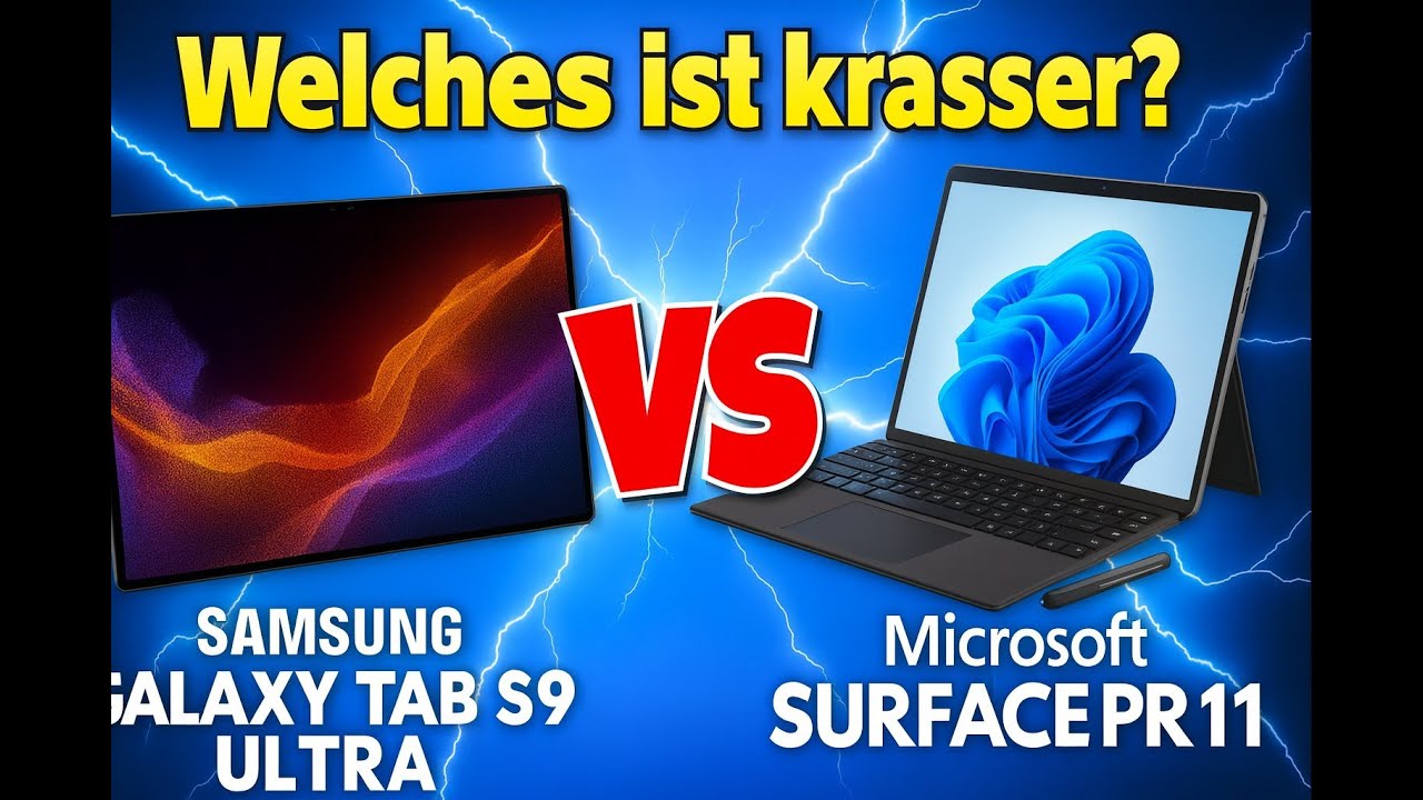 💥 Samsung Galaxy Tab S9 Ultra vs. Microsoft Surface Pro 11 – DAS ultimative Tablet-Duell! 💥