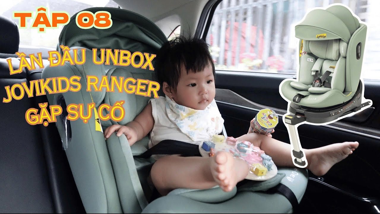 Ghế Jovikids Ranger (lần đầu Unbox gặp sự cố)