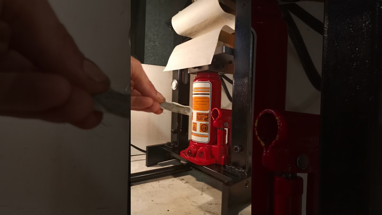 Rosin blow out