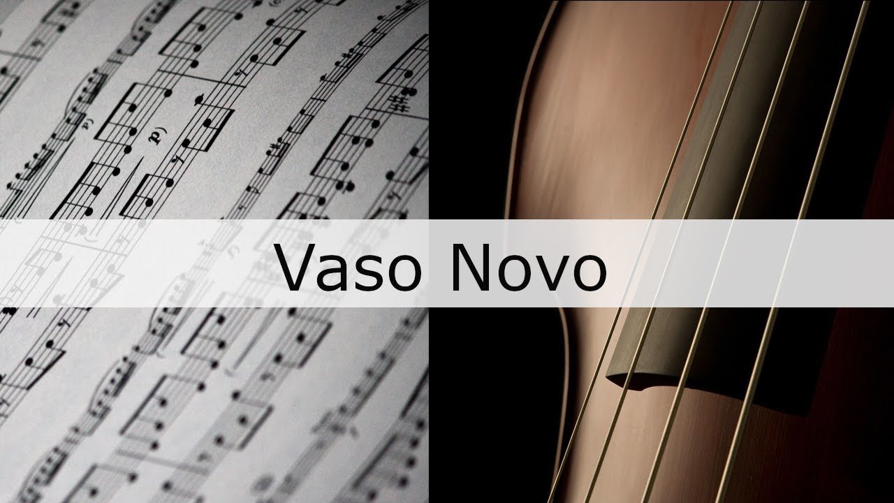 Vaso Novo - Cl&aacute;ssicos do Gospel - Partitura para Violoncelo (COVER) - GR&Aacute;TIS