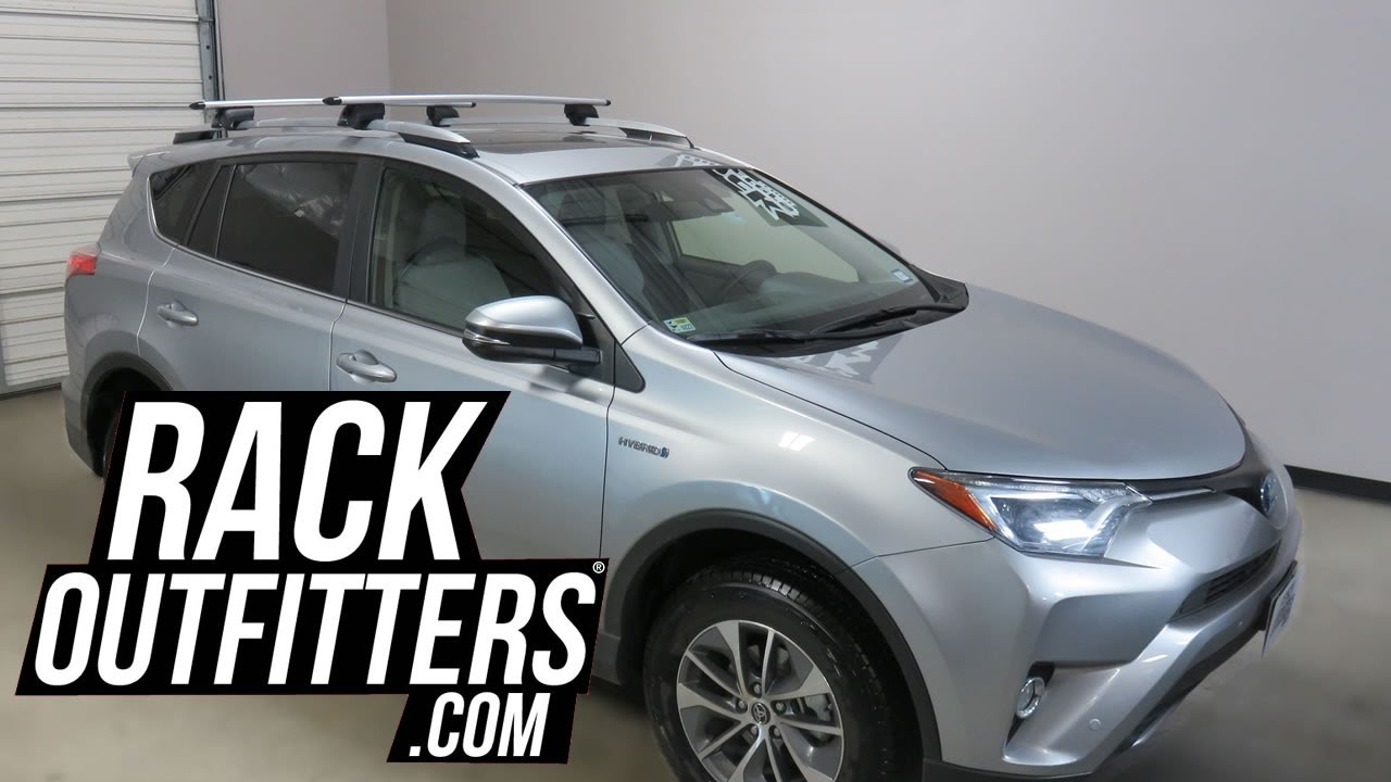 Toyota Rav4 with Yakima TimberLine JetStream Roof Rack Crossbars
