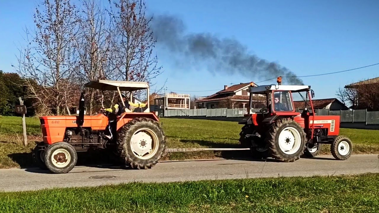 FIAT 640 vs FIAT 566 - SFIDA DI TIRO