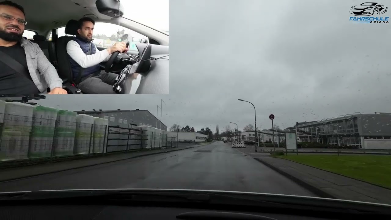 (106) die letzte Fahrstunde vor der Praktische Fahrprüfung in Dari