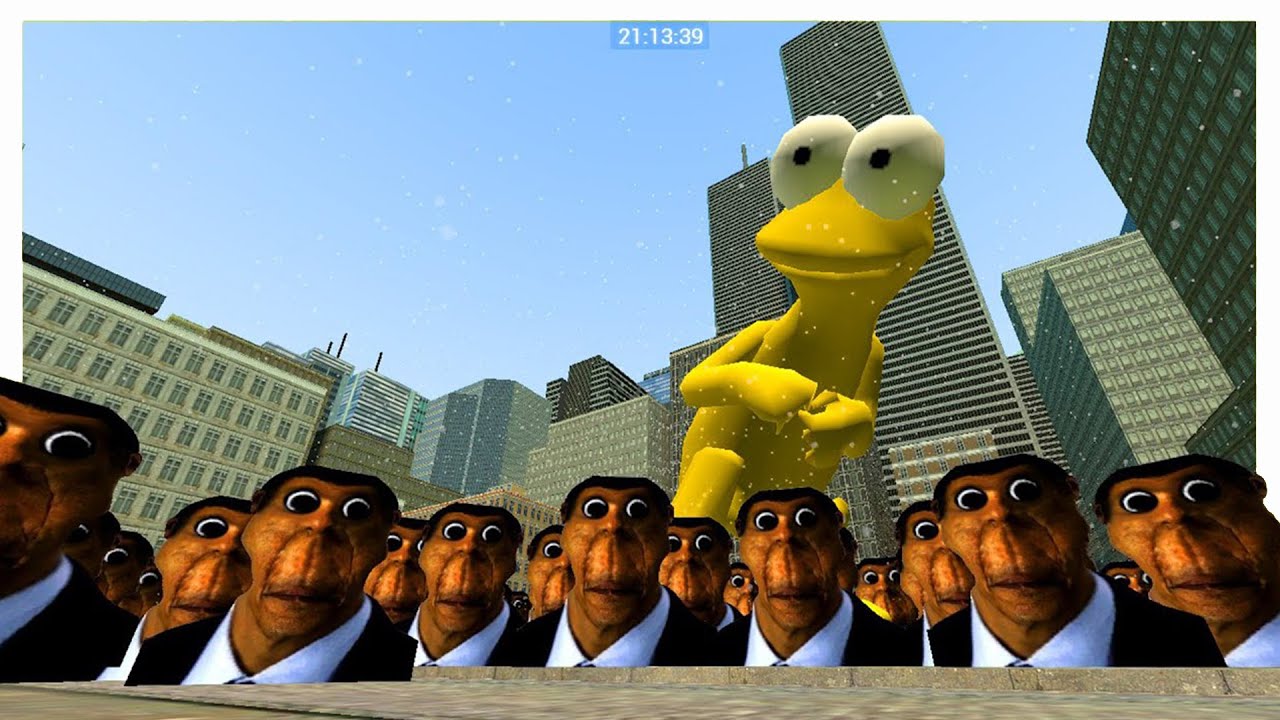 Obunga run but we're MASSIVE!!!
