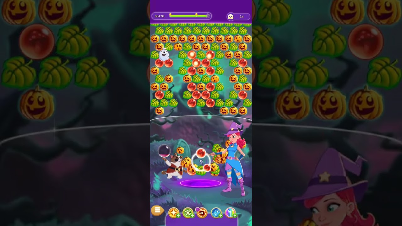 Bubble Witch Saga 3 fase 950