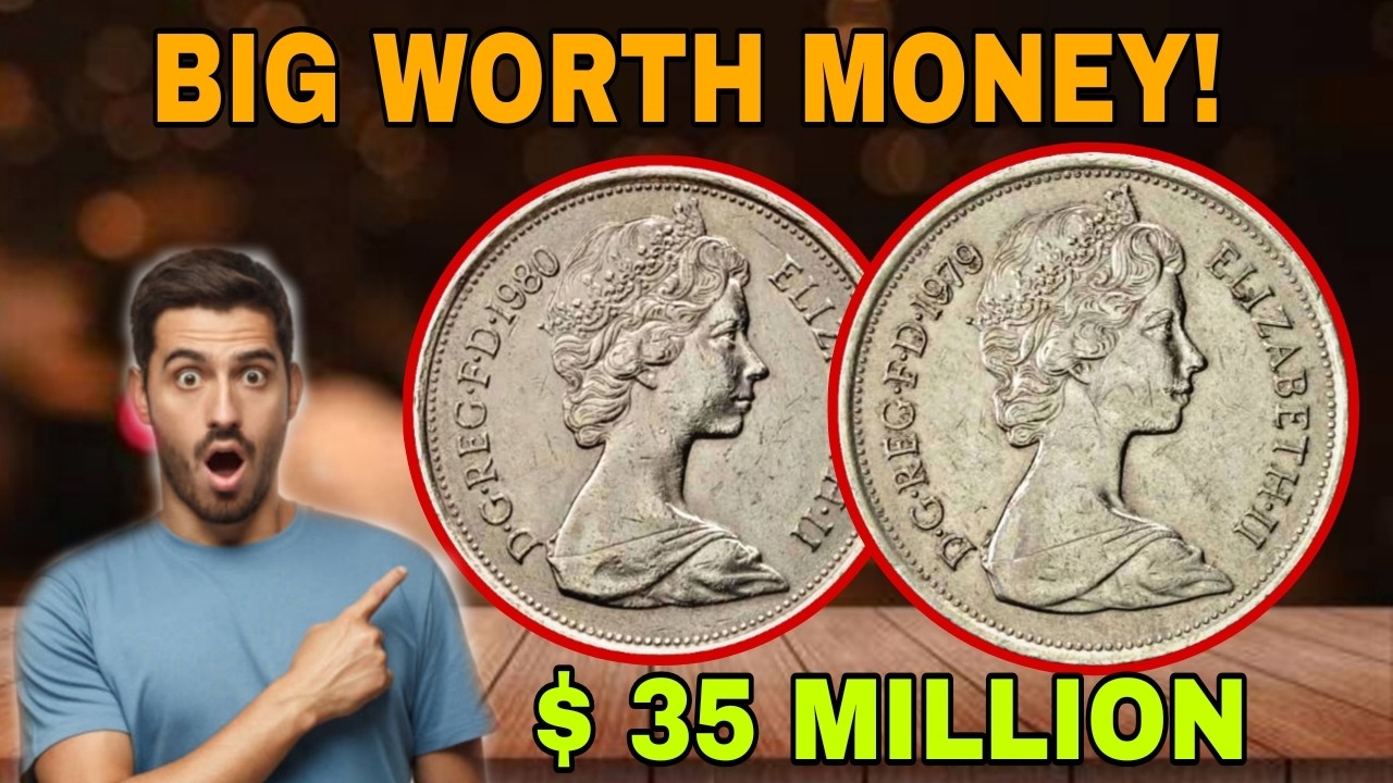 These 1979 and 1980 Elizabeth II 10p Coins Could Be Worth WAY More Than 10 Pence!
