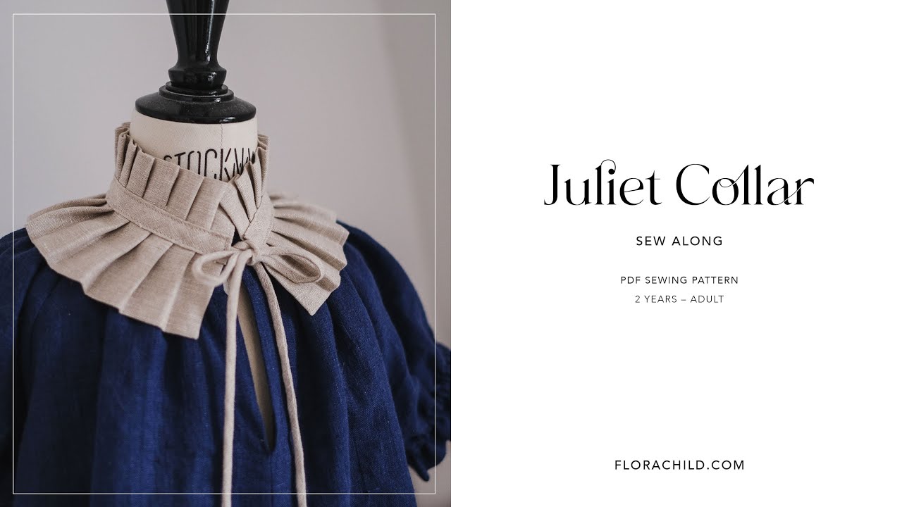 Sew an Eye-Catching Pleated Collar with me!