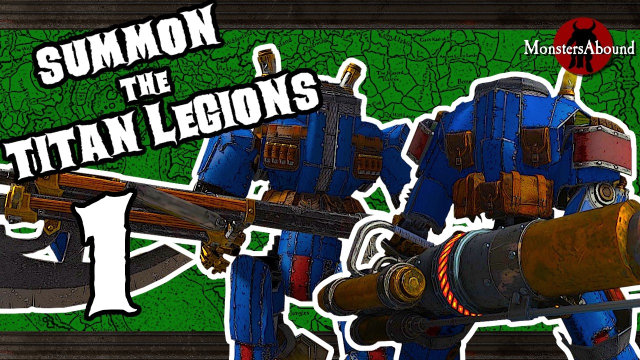 BATTLEMECHS in DEITHLAND - Total War: Warhammer 3 Immortal Empires #1
