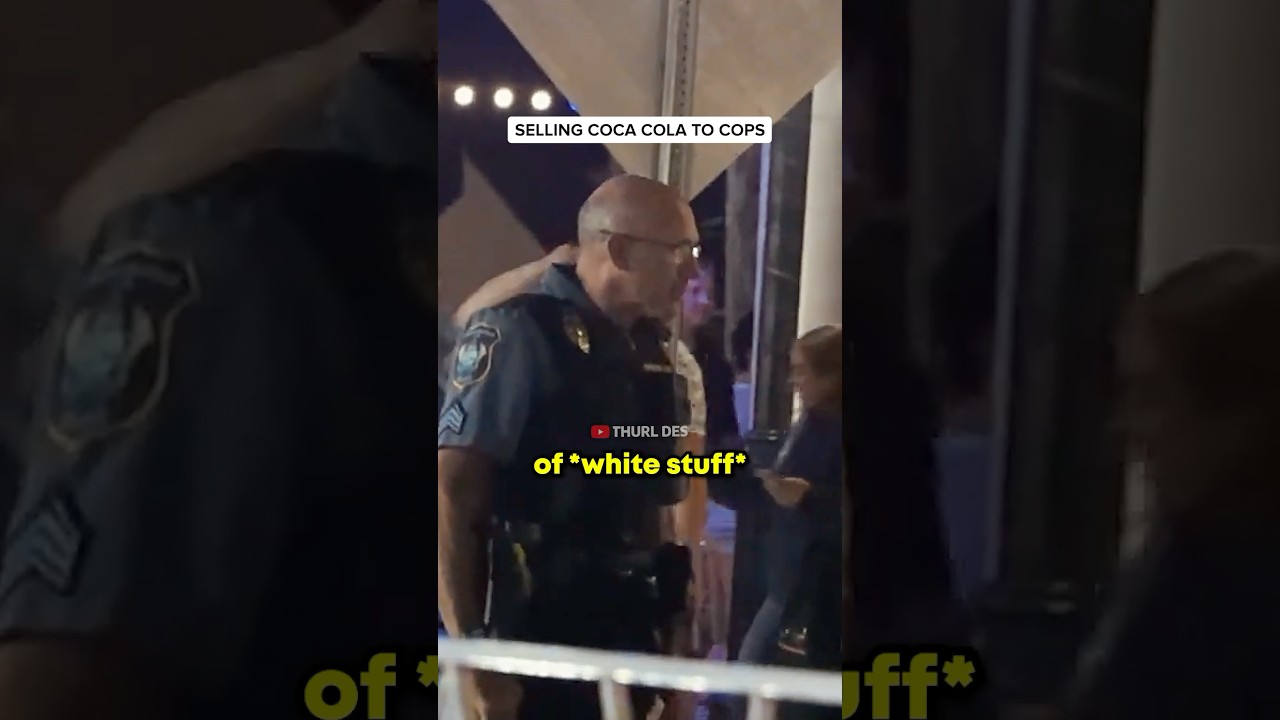 Selling Coke to Cops Prank 😭