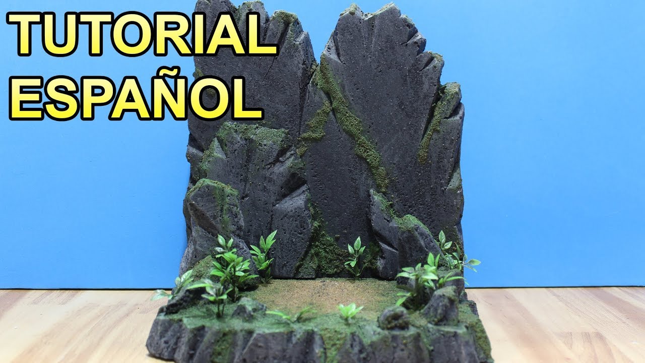 DIORAMA Para Display (exhibición) Tutorial