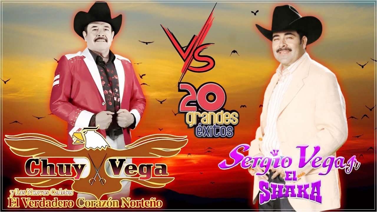 Sergio Vega y Chuy Vega Mix || Puros Corridos Viejitos Amigos Mix