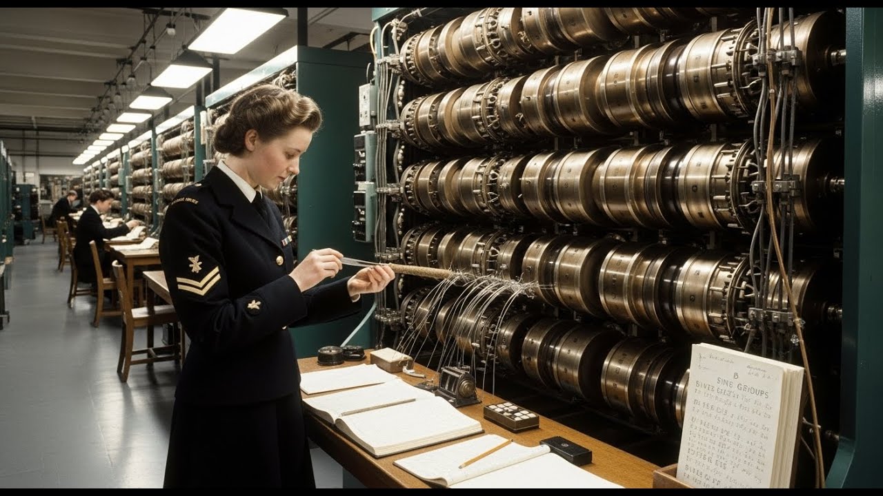 Codebreakers Worked 8-Hour Shifts... Decrypting Up to 3,000 German Messages Per Day in 1944