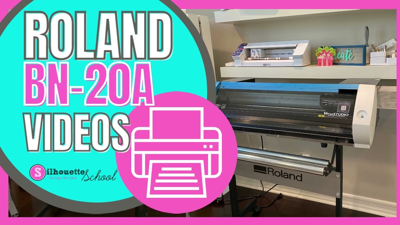 Roland BN-20A and VersaWorks Videos