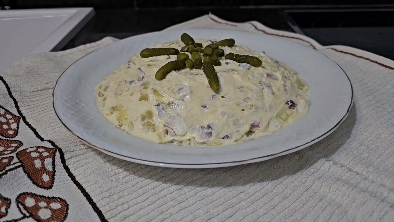 Ensalada de pulpo, con patatas y cebolla tierna, deliciosa!!! /2025