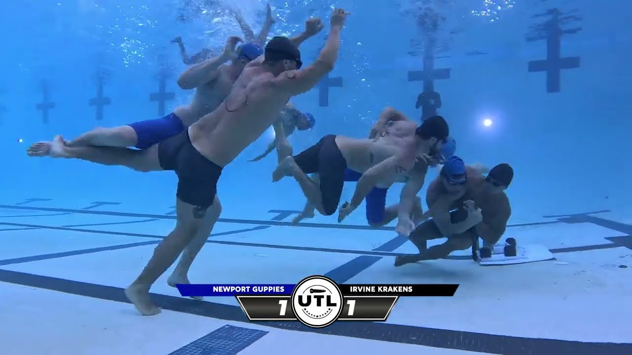 2023 UTL Spring Open Championship | Newport Guppies vs Irvine Krakenz | Underwater Torpedo League