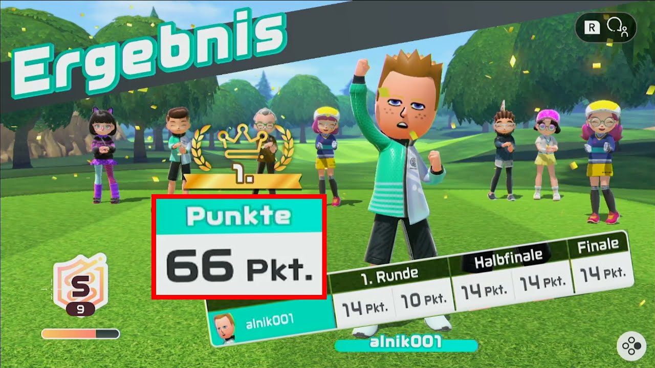 Switch Sports Golf | 66 points online *Former Tied WR*