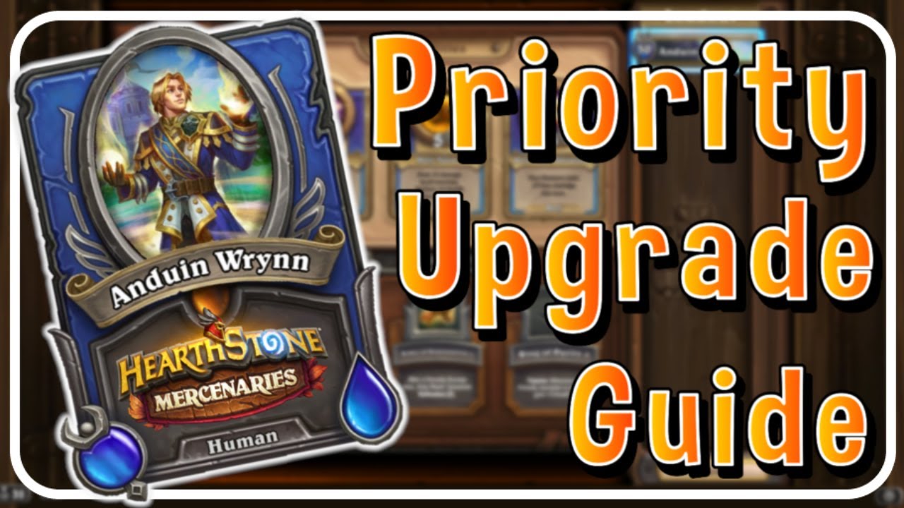 Priority Upgrade Guide - New/Returning players Caster Part 1 | Hearthstone Mercenaries |