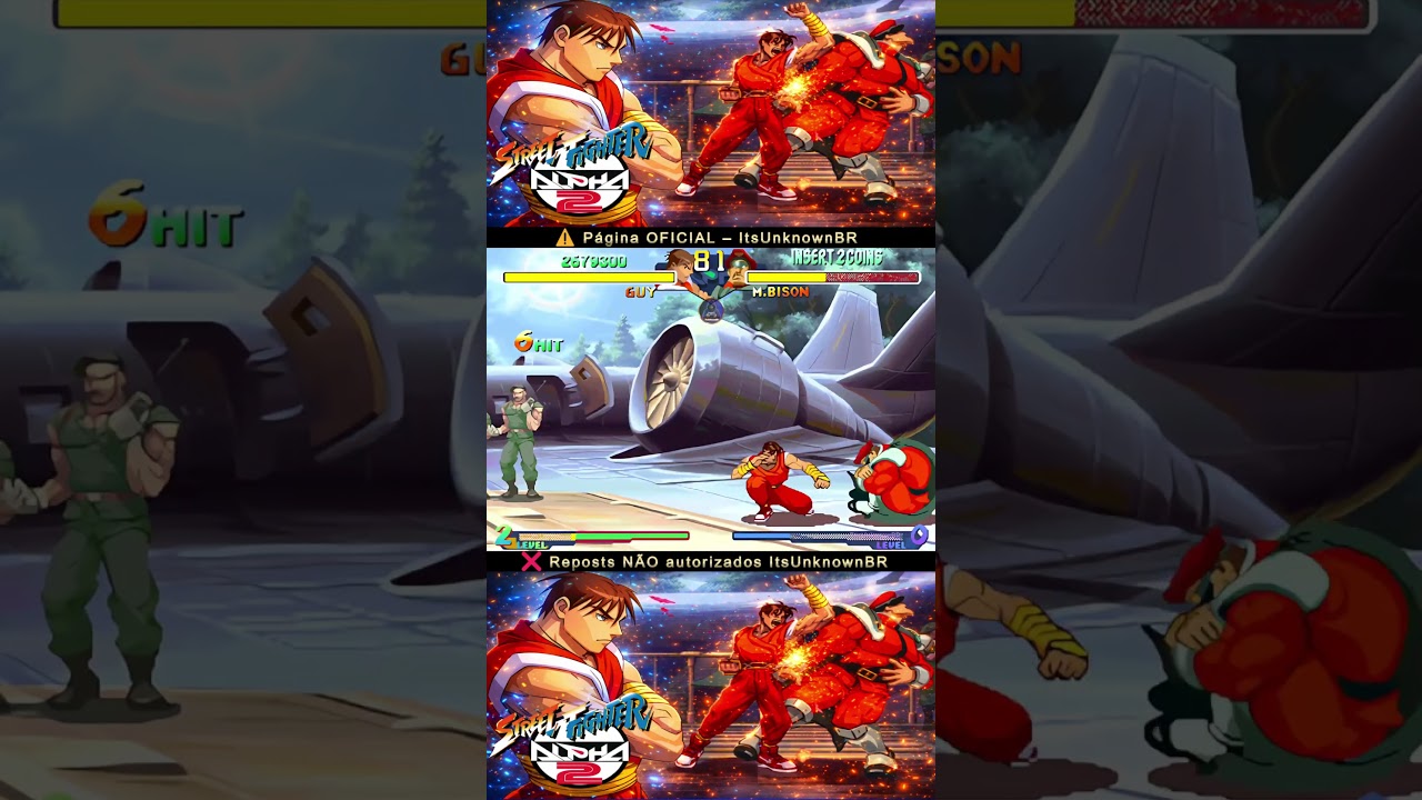 Guy UNLEASHED in Street Fighter Alpha 2🔥