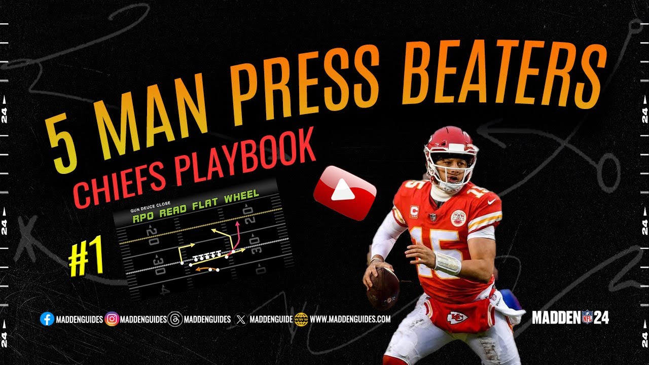 Our #1 Man Press Beater From Chiefs Playbook Is Hard To Defend