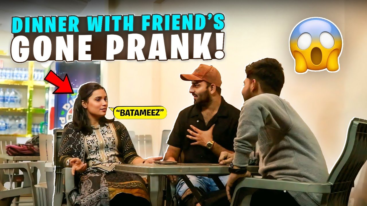 Dinner With Friend's Gone Prank | Pranks In Pakistan | Humanitarians Nano 