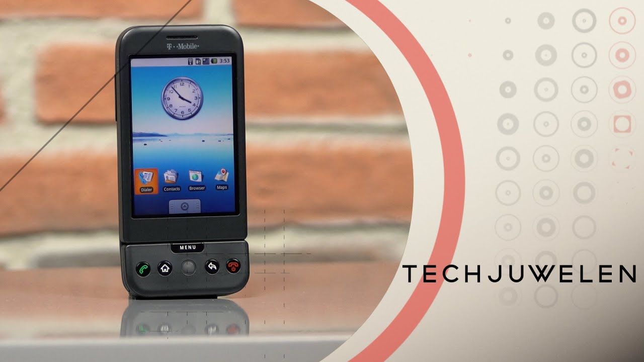 Techjuwelen - T-Mobile G1 - De eerste Android-smartphone